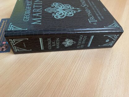 George R.R. Martin Il Trono di Spade libro quinto edizione deluxe pelle di drago - immagine 3