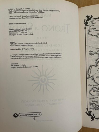 George R.R. Martin Il Trono di Spade libro quarto edizione deluxe pelle di drago - immagine 7