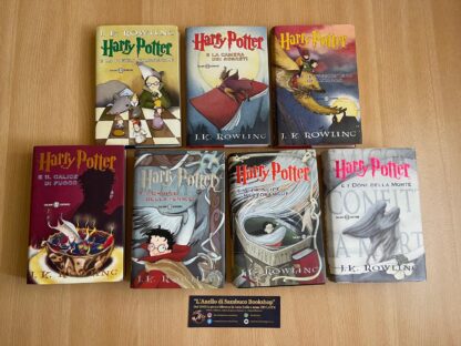 Harry Potter collezione completa saga prima edizione vecchia traduzione
