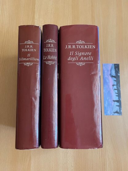 J.R.R. Tolkien Il Signore degli Anelli Lo Hobbit Il Silmarillion edizione mondolibri vecchia traduzione - immagine 3