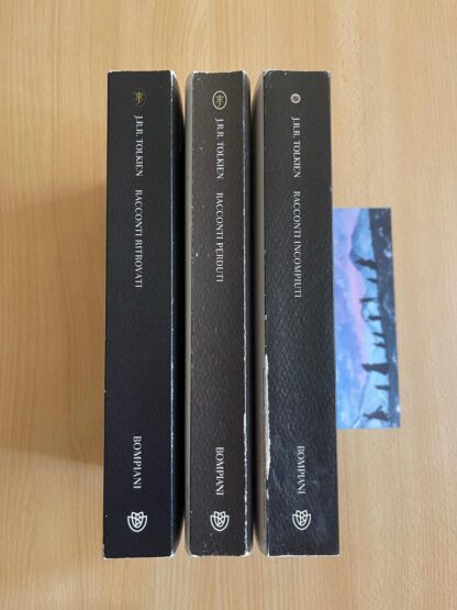 J.R.R. Tolkien Racconti Incompiuti Perduti Ritrovati edizione Bompiani - immagine 3