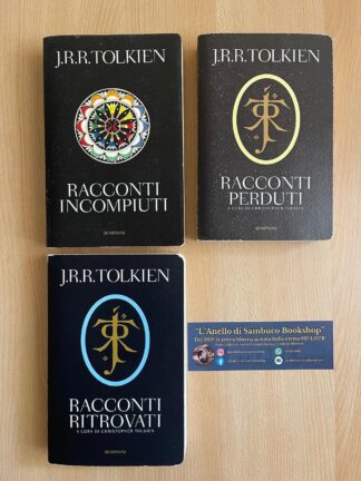 J.R.R. Tolkien Racconti Incompiuti Perduti Ritrovati edizione Bompiani