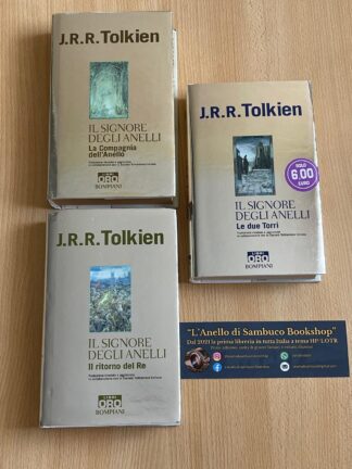 J.R.R. Tolkien Il Signore degli Anelli traduzione Alliata Bompiani trilogia serie oro