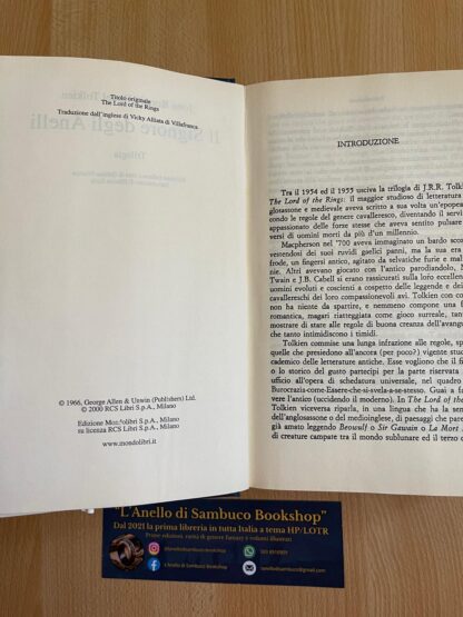 J.R.R. Tolkien Il Signore degli Anelli traduzione Alliata edizione mondolibri - immagine 10