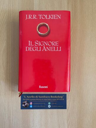 J.R.R. Tolkien Il Signore degli Anelli edizione Rusconi rossa traduzione Alliata con mappa