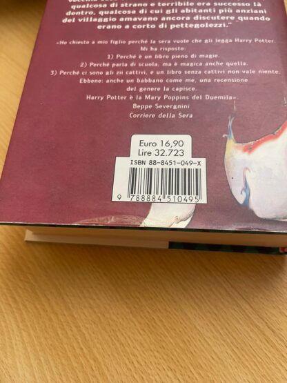 Harry Potter saga vecchia traduzione prima edizione collezione completa - immagine 7