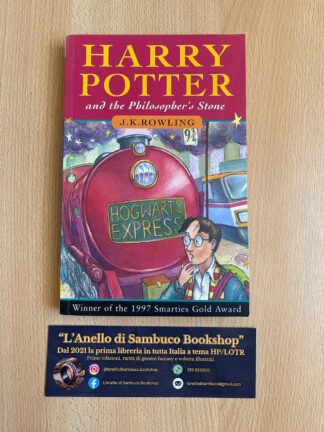 Harry Potter and the philosopher's stone winner of the 1997 smarties gold award