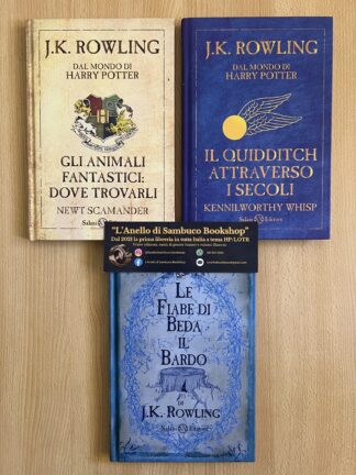 Harry Potter Le Fiabe di Beda il Bardo Animali fantastici dove trovarli il Quidditch attraverso i secoli