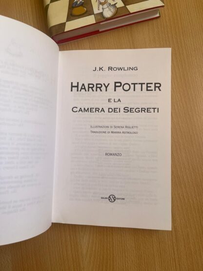 Harry Potter saga vecchia traduzione prima edizione collezione completa - immagine 11
