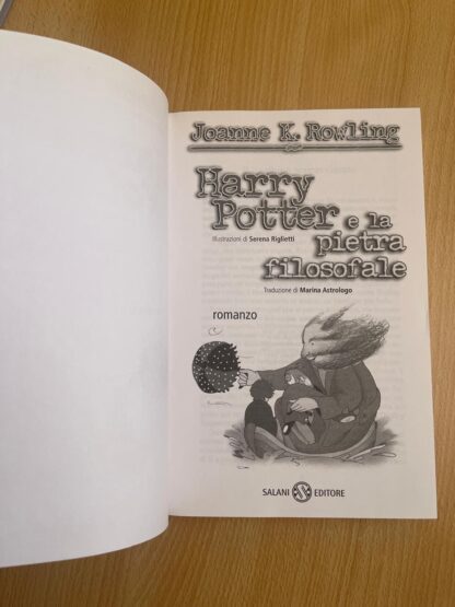 Harry Potter saga vecchia traduzione prima edizione collezione completa - immagine 9