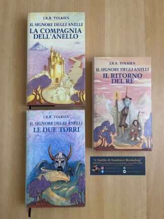 J.R.R. Tolkien Il Signore degli Anelli Trilogia Euroclub Rusconi