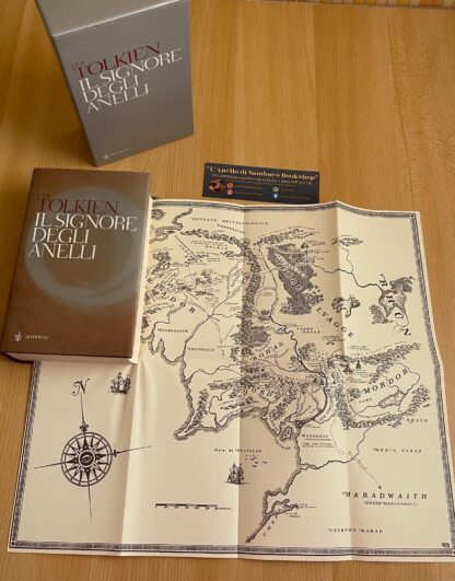 J.R.R. Tolkien Il Signore degli Anelli cofanetto Bompiani traduzione Alliata - immagine 12