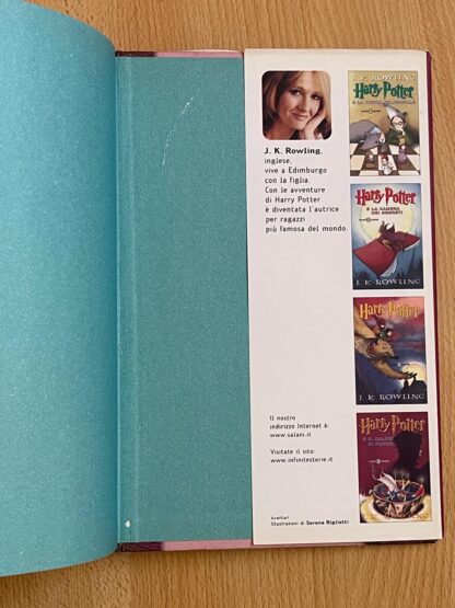 Harry Potter saga completa prima edizione motto latino vecchia traduzione - immagine 13