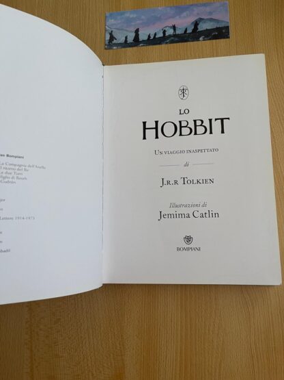 J.R.R. Tolkien Lo Hobbit illustrato da Jemima Catlin prima edizione Bompiani - immagine 8