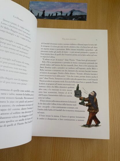 J.R.R. Tolkien Lo Hobbit illustrato da Jemima Catlin prima edizione Bompiani - immagine 10
