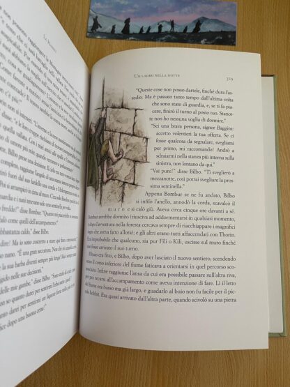 J.R.R. Tolkien Lo Hobbit illustrato da Jemima Catlin prima edizione Bompiani - immagine 11