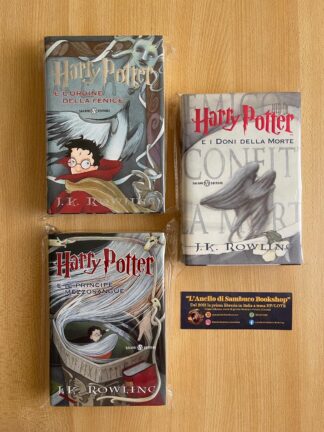 Harry Potter e l'ordine della fenice il principe mezzosangue i doni della morte prima edizione vecchia traduzione