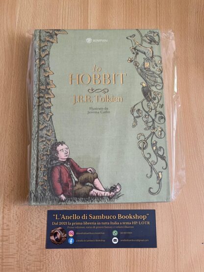 J.R.R. Tolkien Lo Hobbit illustrato da Jemima Catlin prima edizione Bompiani - immagine 13