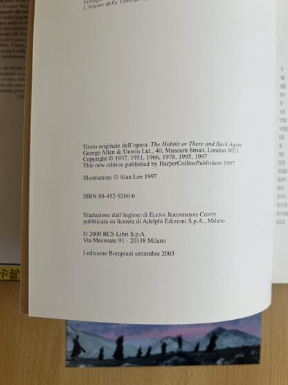 J.R.R. Tolkien Lo Hobbit Bompiani edizione deluxe illustrato da Alan Lee prima edizione 2003 - immagine 10