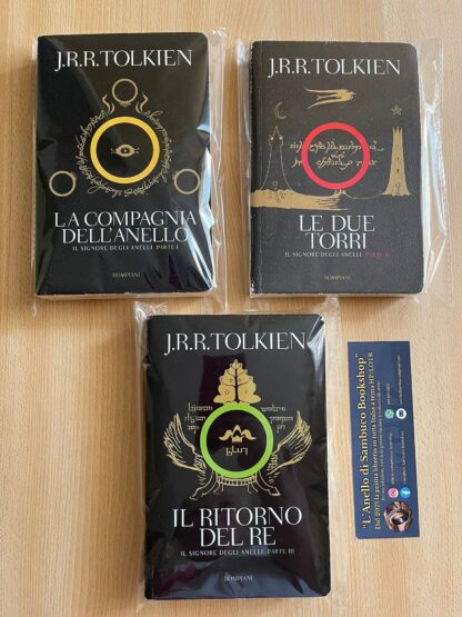 J.R.R. Tolkien Il Signore degli Anelli Trilogia Bompiani nera traduzione Alliata - immagine 12