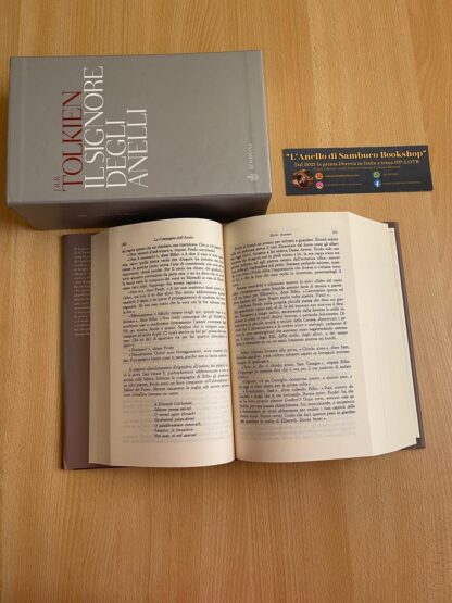 J.R.R. Tolkien Il Signore degli Anelli cofanetto Bompiani traduzione Alliata - immagine 14