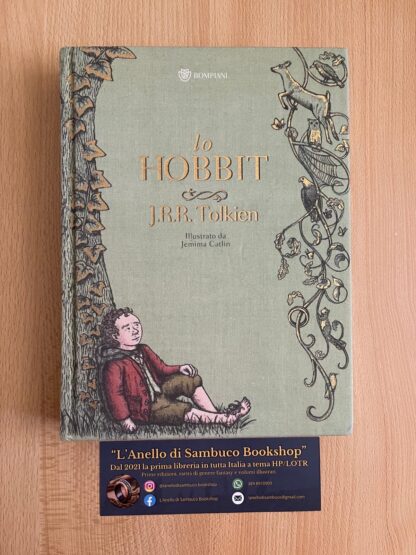J.R.R. Tolkien Lo Hobbit illustrato da Jemima Catlin prima edizione Bompiani