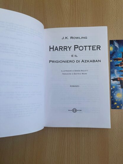 Harry Potter e il prigioniero di azkaban prima edizione prima stampa assoluta marzo 2000 - immagine 15